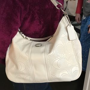 Coach White handbag