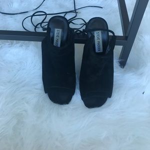 Strapped Steve Madden heels