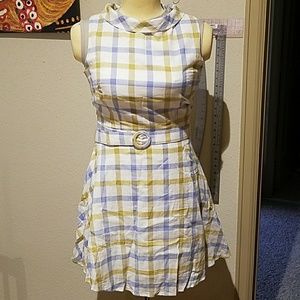 Retro gingham dress