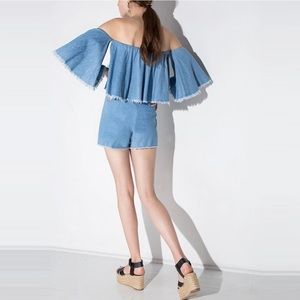 Denim Top