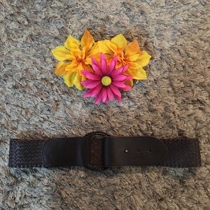 Woven-like Brown Belt (39in)