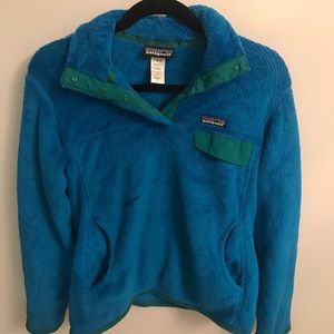 Blue & Green Patagonia Fleece