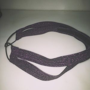 Lululemon Flyaway Tamer Purple Marble Headband