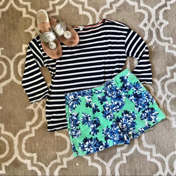 J. Crew Floral Tap Shorts - Picture 3 of 7