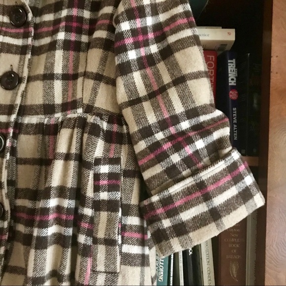 YOKI COLLECTION ? VINTAGE NWOT PLAID COAT. - Picture 5 of 8