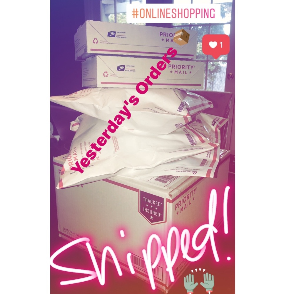 🎀 📦 Yesterday’s Orders SHIPPED!! 📦 🎀