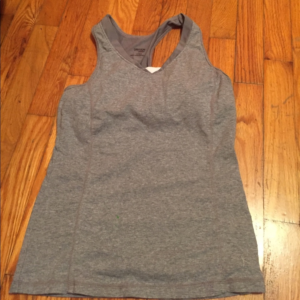 Grey racerback Tank. Very comfy