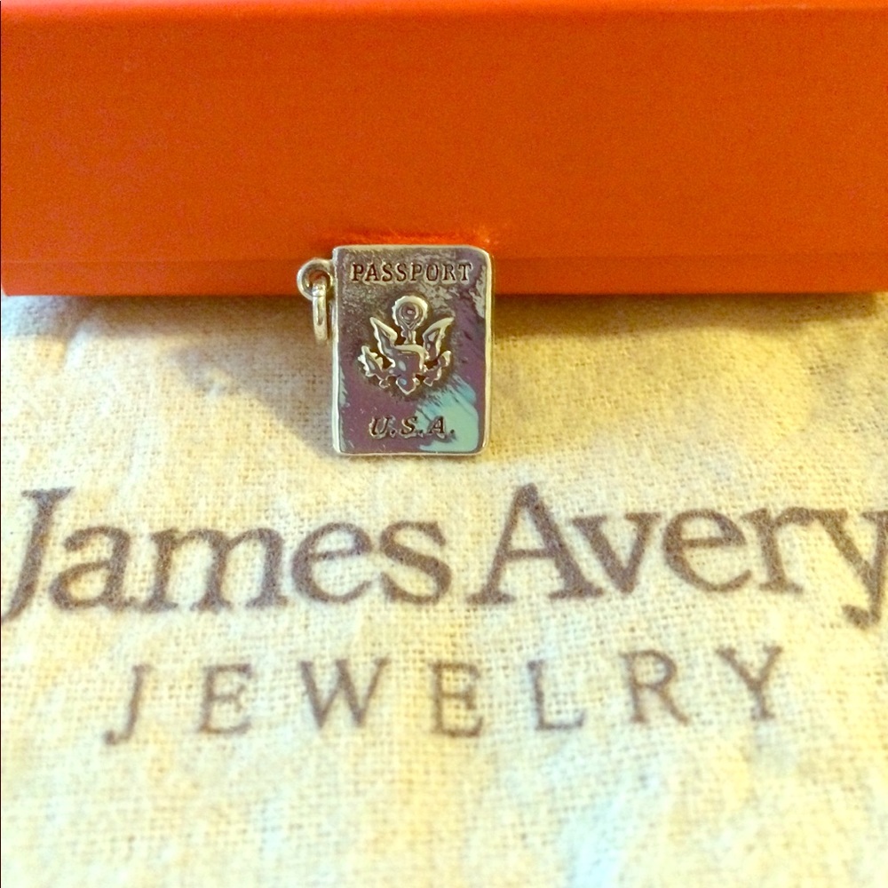 Passport Charm James Avery Sterling Silver