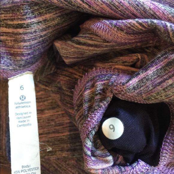 Lululemon high times pink purple 7/8 - Picture 3 of 4