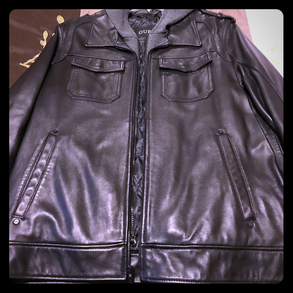 Guess Authentic Leather Jacket