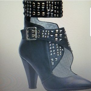 Studded bootie