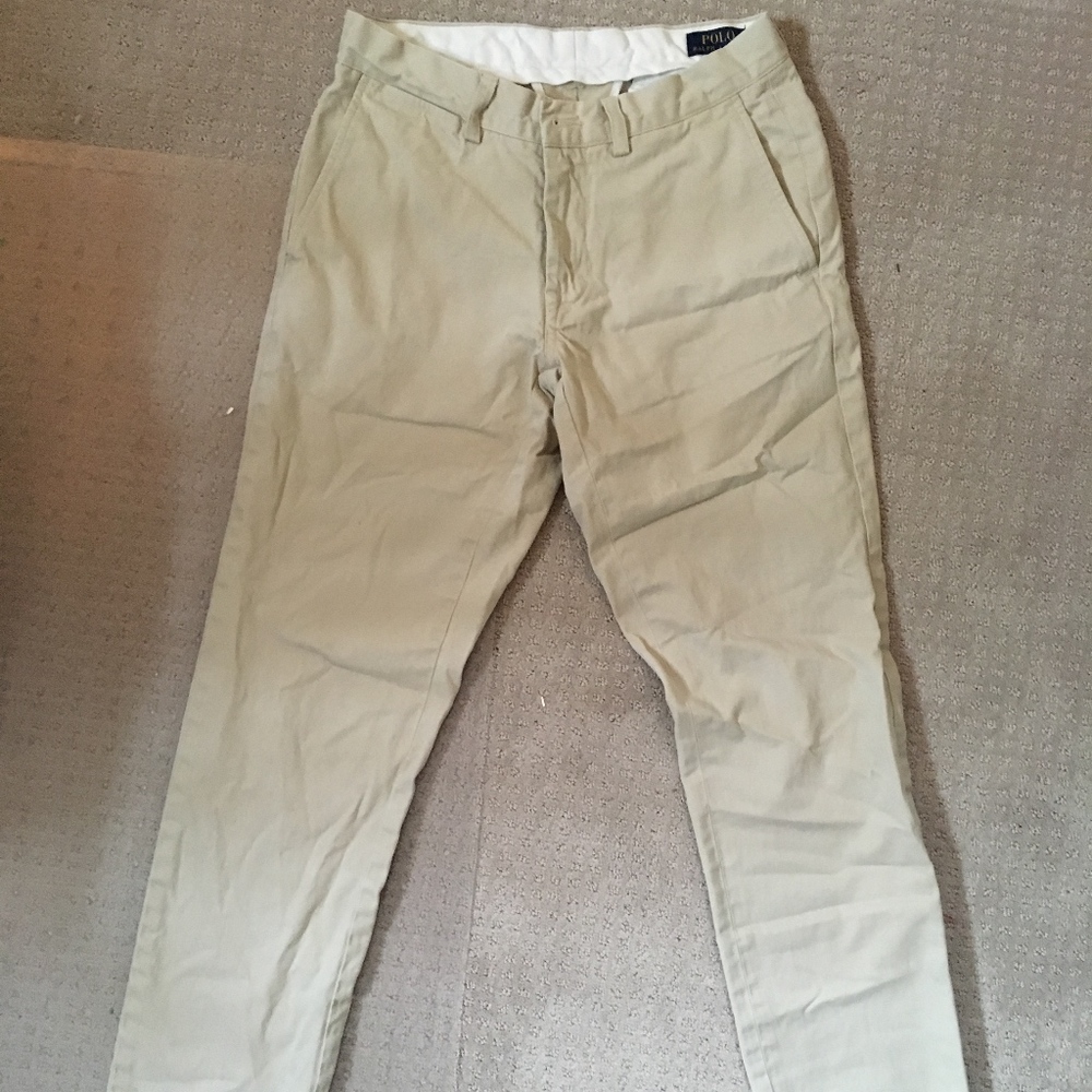 Ralph Lauren | slim fit khaki dress pants 30/32