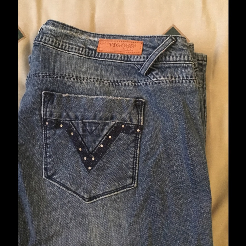 Vigoss plus size 24 boot cut jeans
