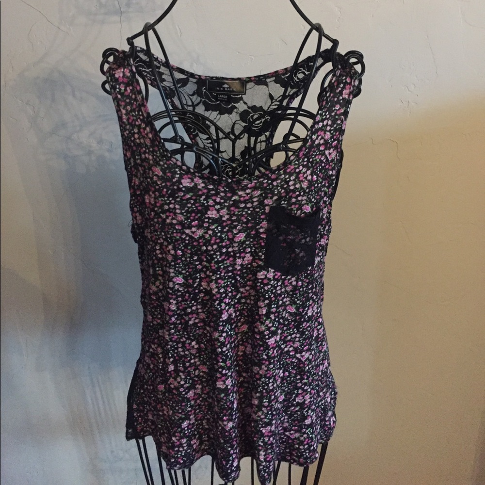 Tank top- shear back