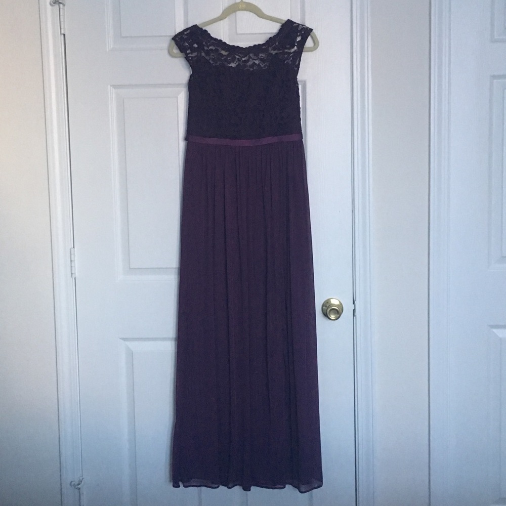 David's Bridal bridesmaid dress!