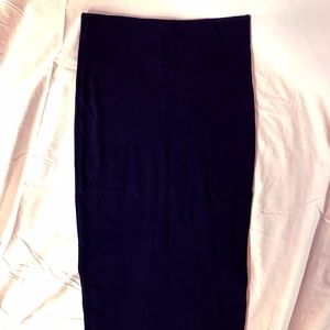 Pull & Bear Midi Cotton Pencil Skirt