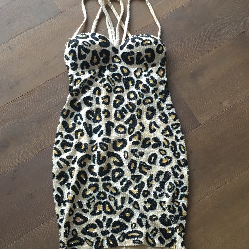Attitudes by Debrah Fully Beaded Dress