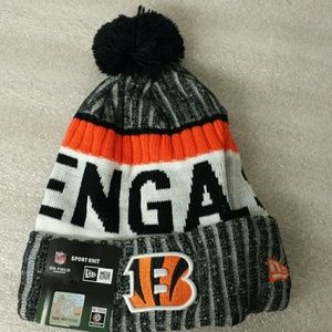 Bengals beanie knit winter team hat
