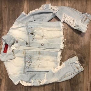 Destroyed Jean Jacket