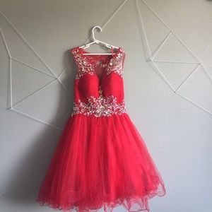 Red Homecoming Dress
