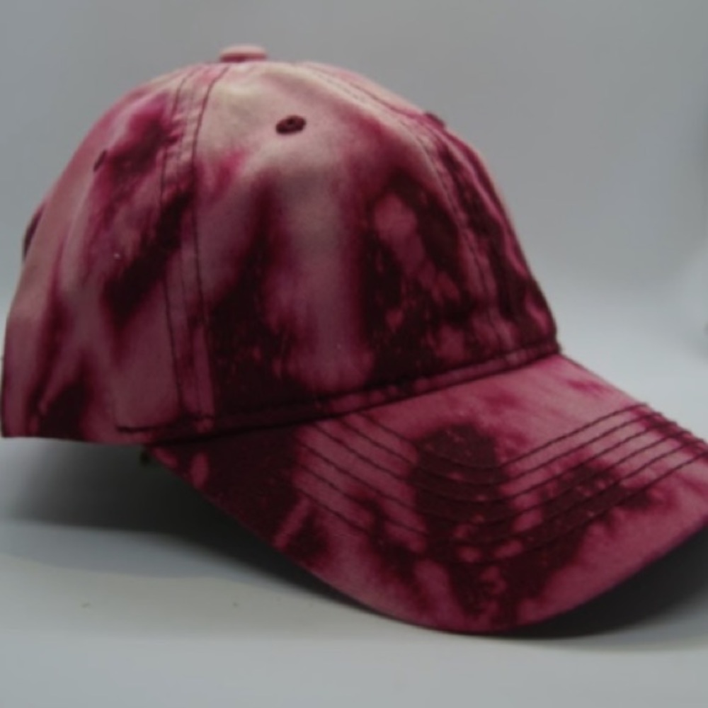 Dad caps. Hats. Seeing red