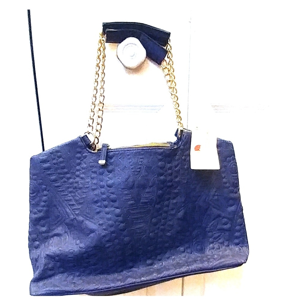 Blue Handbag