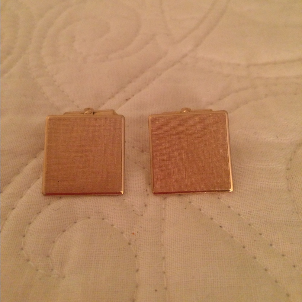 Destino 12kt gold filled cuff links