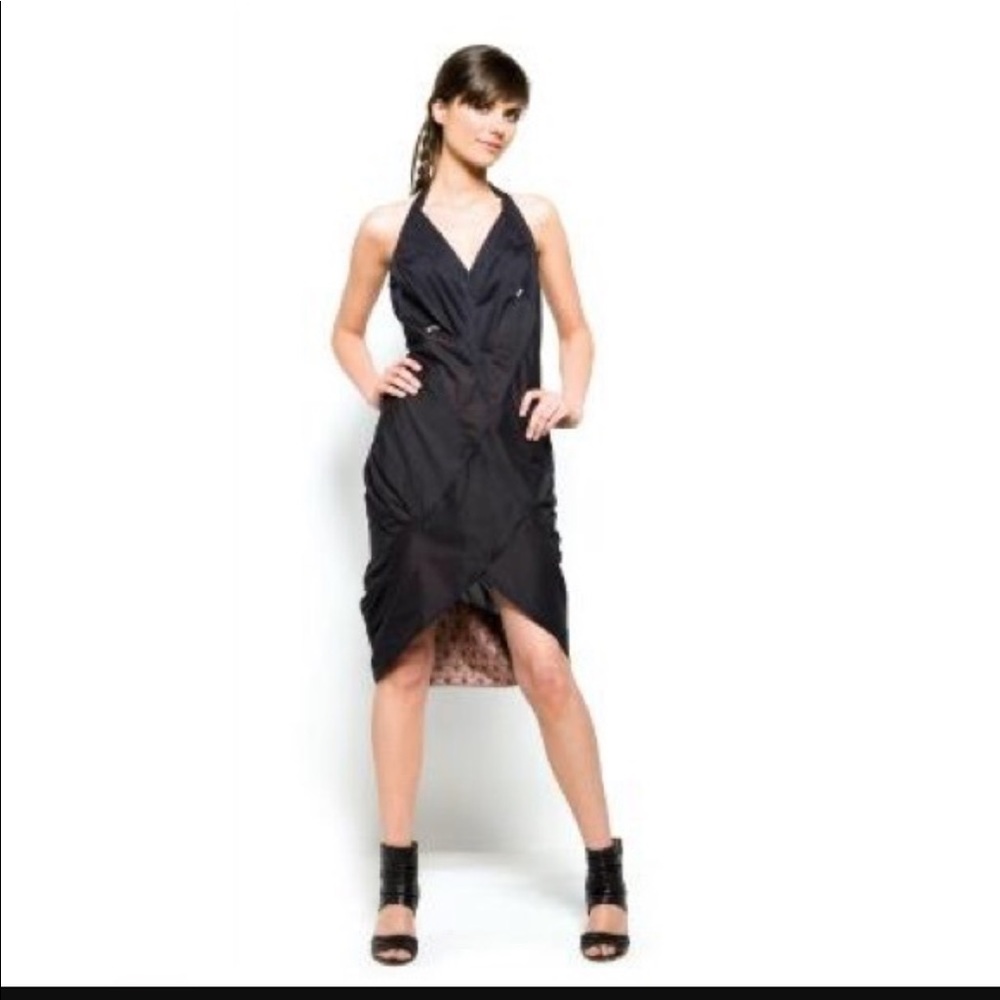 Skik Goiatz black cocktail dress size 3