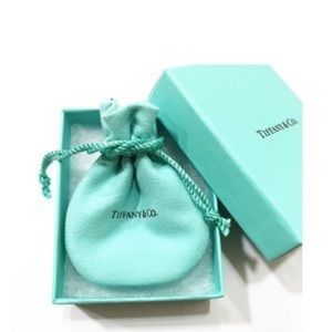 Tiffany & Co. Blue Box w/ Pouch & Satin Ribbon