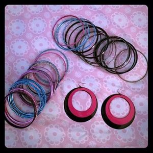 Plus Size Bangles & Fashion Earrings