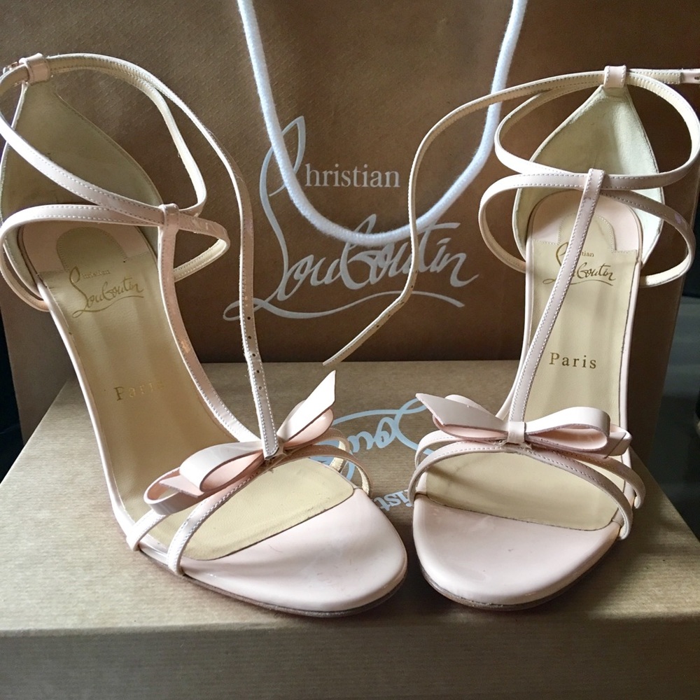 Christian Louboutin “Blackissima “ 85. Size 40