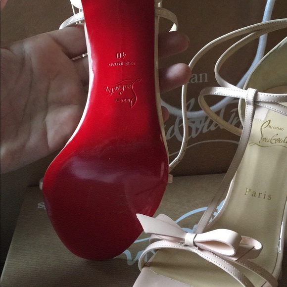 Christian Louboutin “Blackissima “ 85. Size 40 - Picture 2 of 3