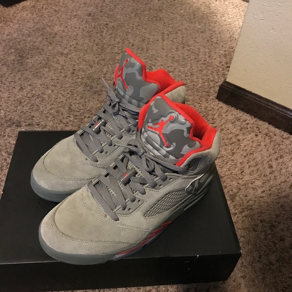 Retro jordan Camo 5’s - Picture 2 of 2