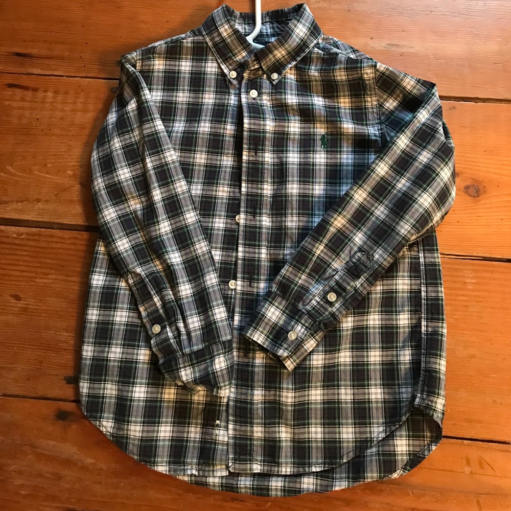 Boy's long sleeve size 6 Ralph Lauren shirt.
