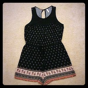 Mossimo Patterned Romper