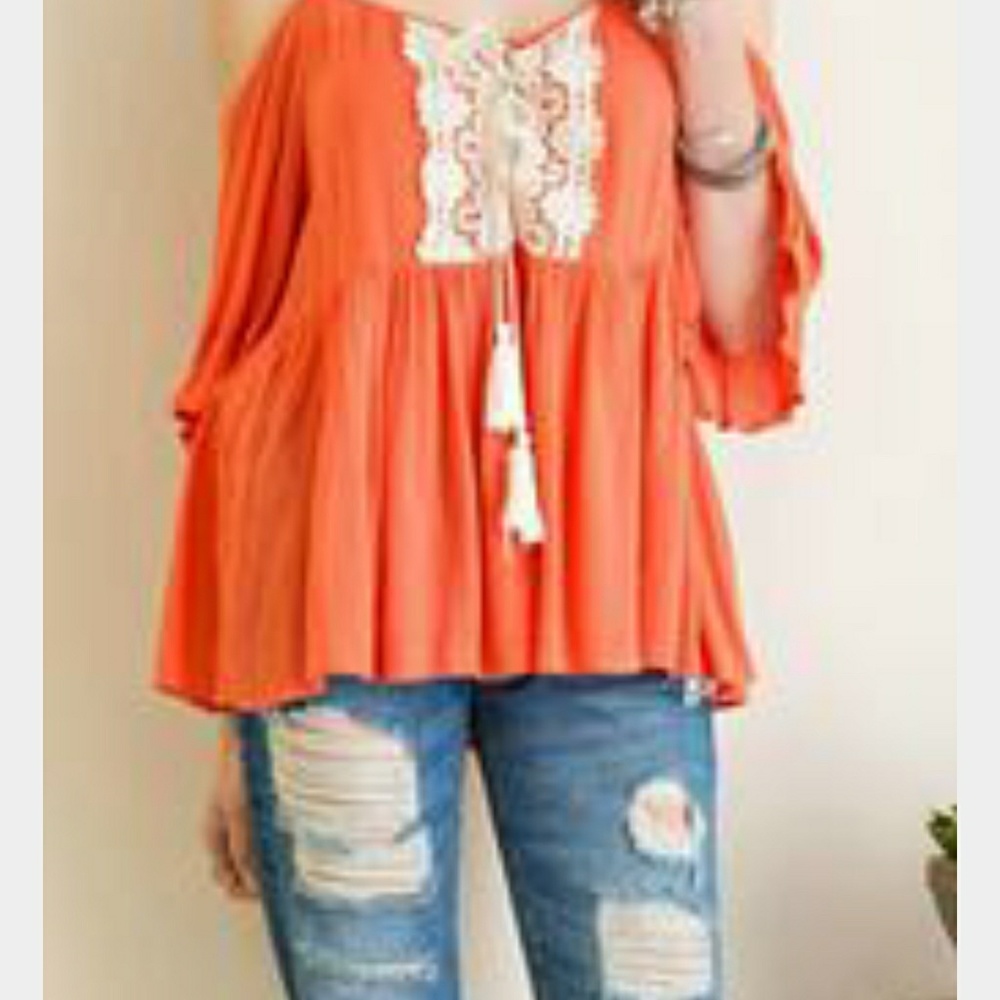 Floral Lace Tunic