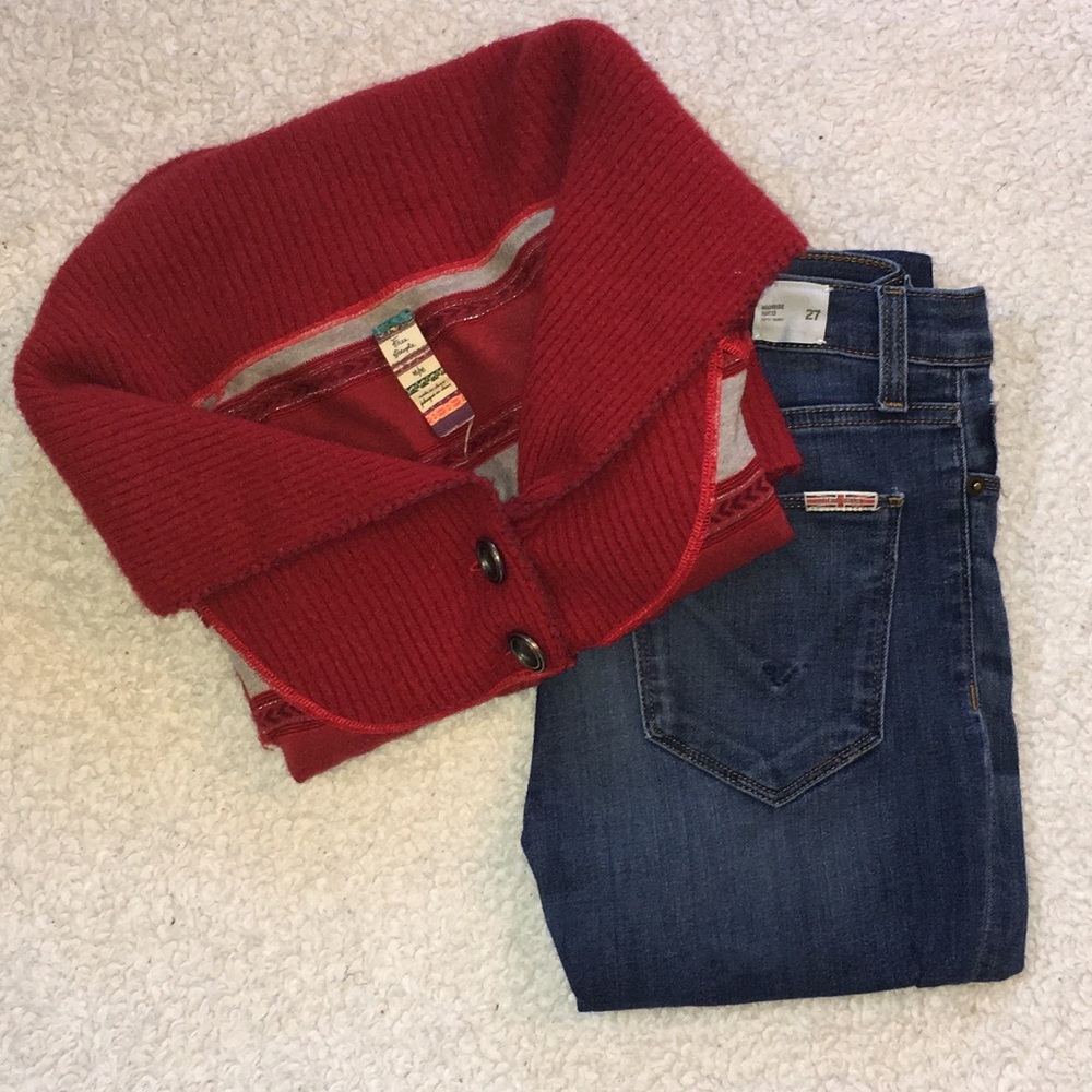 Free People Striped Sweater