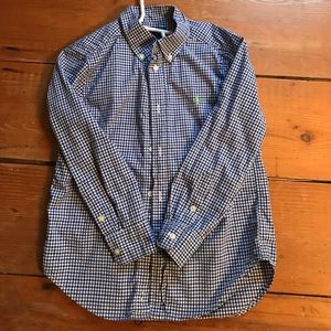 Boy's size 6 Ralph Lauren long sleeve shirt.