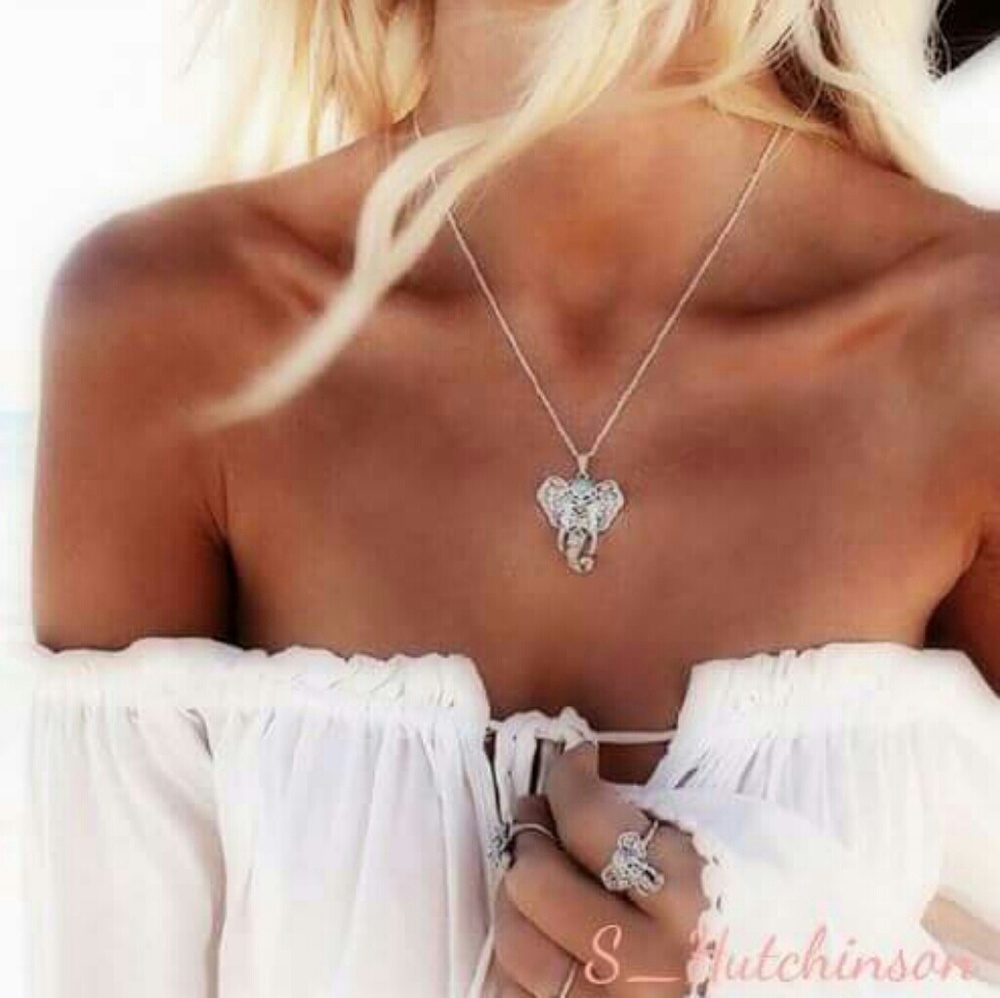 Antique Boho statement necklace