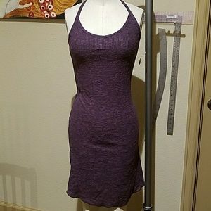Purple tank dress