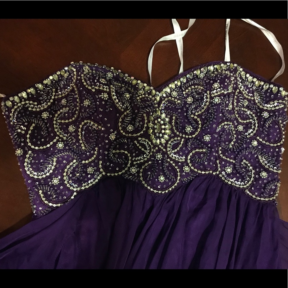 Sheri Hill size 12 gown purple