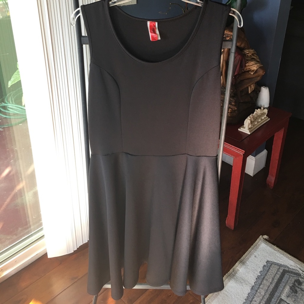 Black Skater Style Dress
