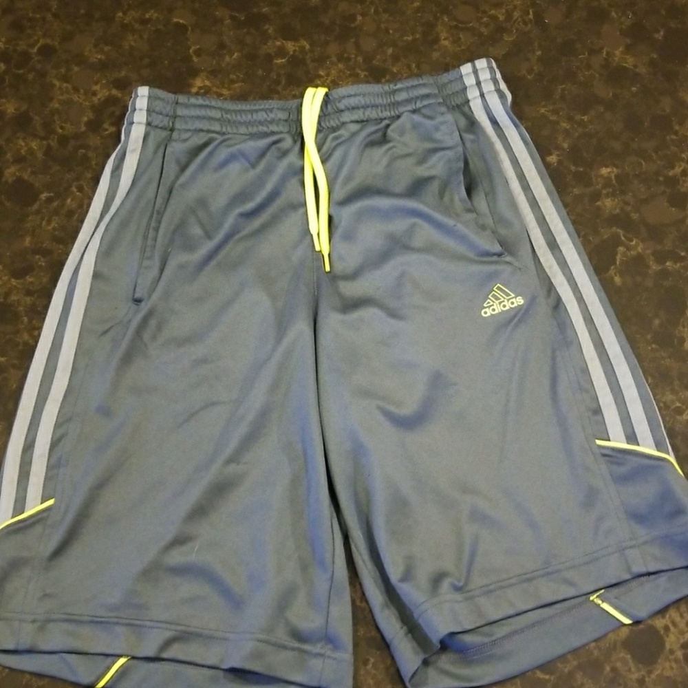 Adidas Gray Athletic Shorts
