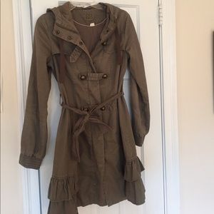 Anthropologie Frill Force Jacket