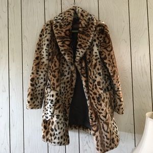 Guess faux fur coat