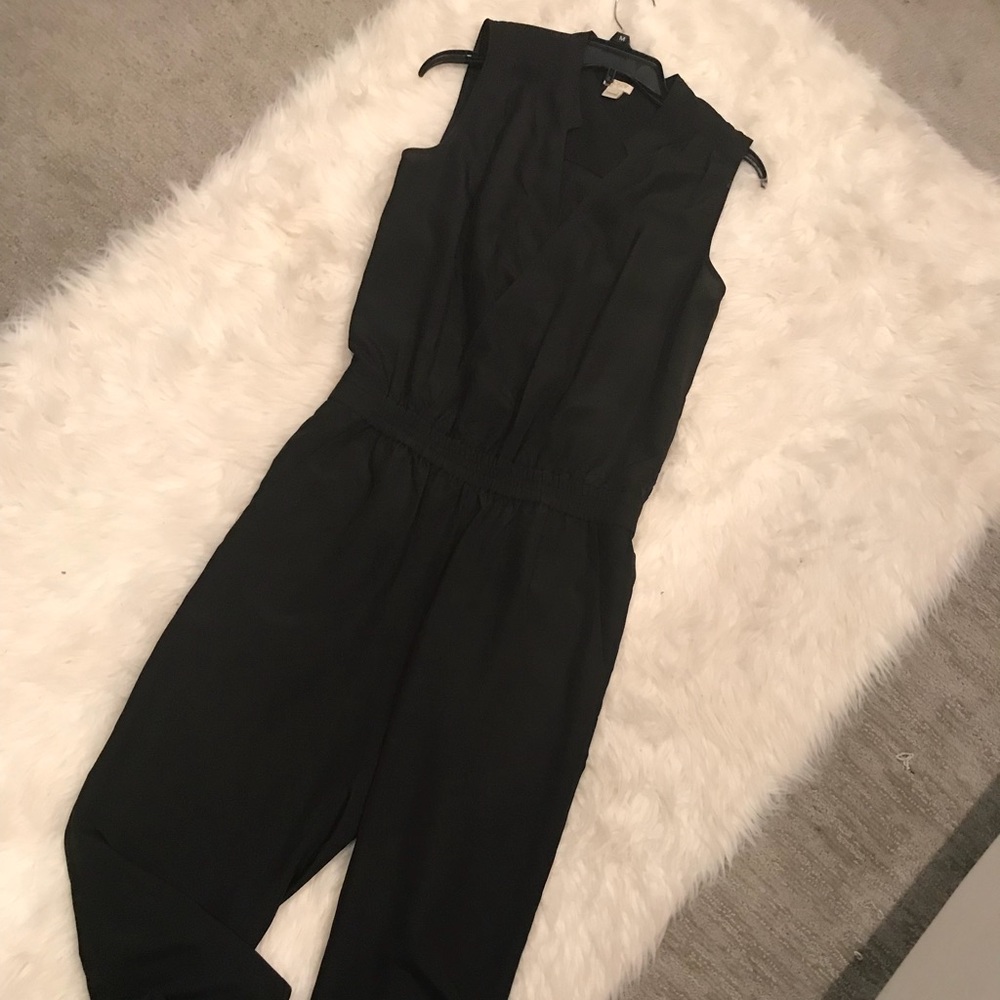 Black jcrew jumpsuit