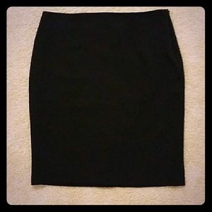 The Limited Black Pencil Skirt Size 8