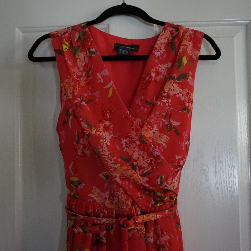 George Lovely Pink Flower Dress