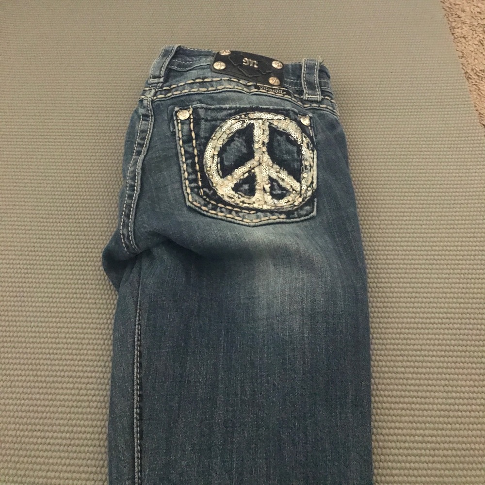 Miss Me skinny jeans size 27