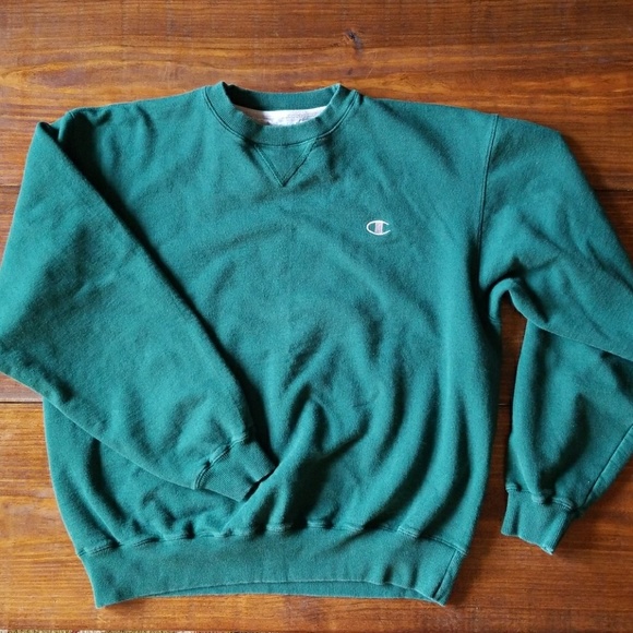 Champion Sweaters - Champion | Vintage Crew Neck Logo Sweatshirt